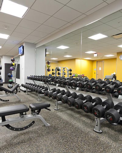 Gym. Photo courtesy of JBG Smith.