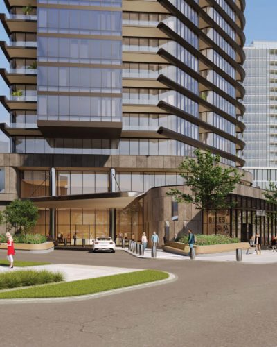 Exterior rendering