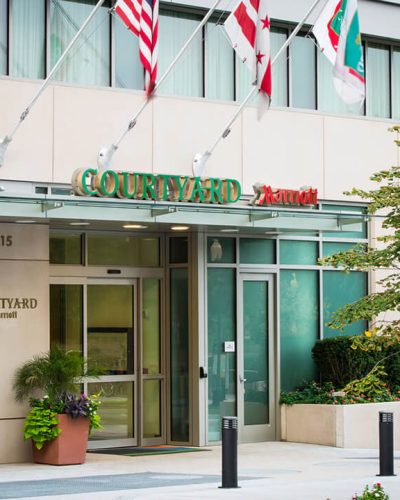 Exterior. Photo courtesy of Marriott.
