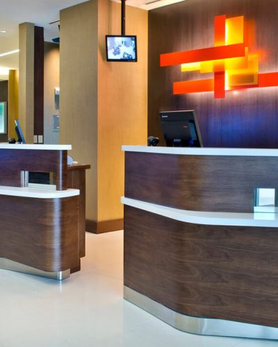 Lobby. Photo courtesy of Marriott.