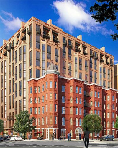 Rendering of The Canterbury as seen from 3rd and G Streets. Photo courtesy of Urbanturf.com